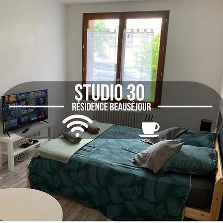 Studio 30 - Residence Beausejour - Fibre Wi Fi - Proche Centre Ville Troyes Dış mekan fotoğraf