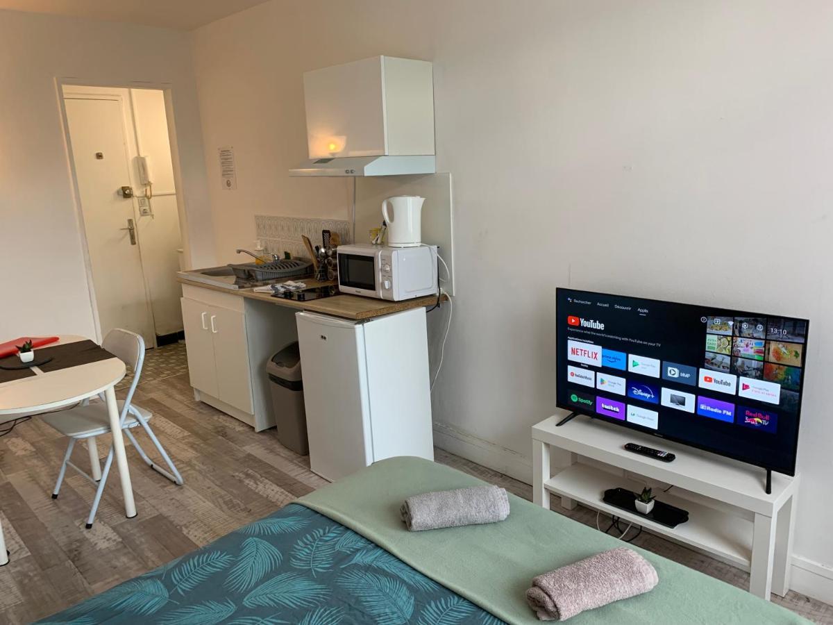 Studio 30 - Residence Beausejour - Fibre Wi Fi - Proche Centre Ville Troyes Dış mekan fotoğraf