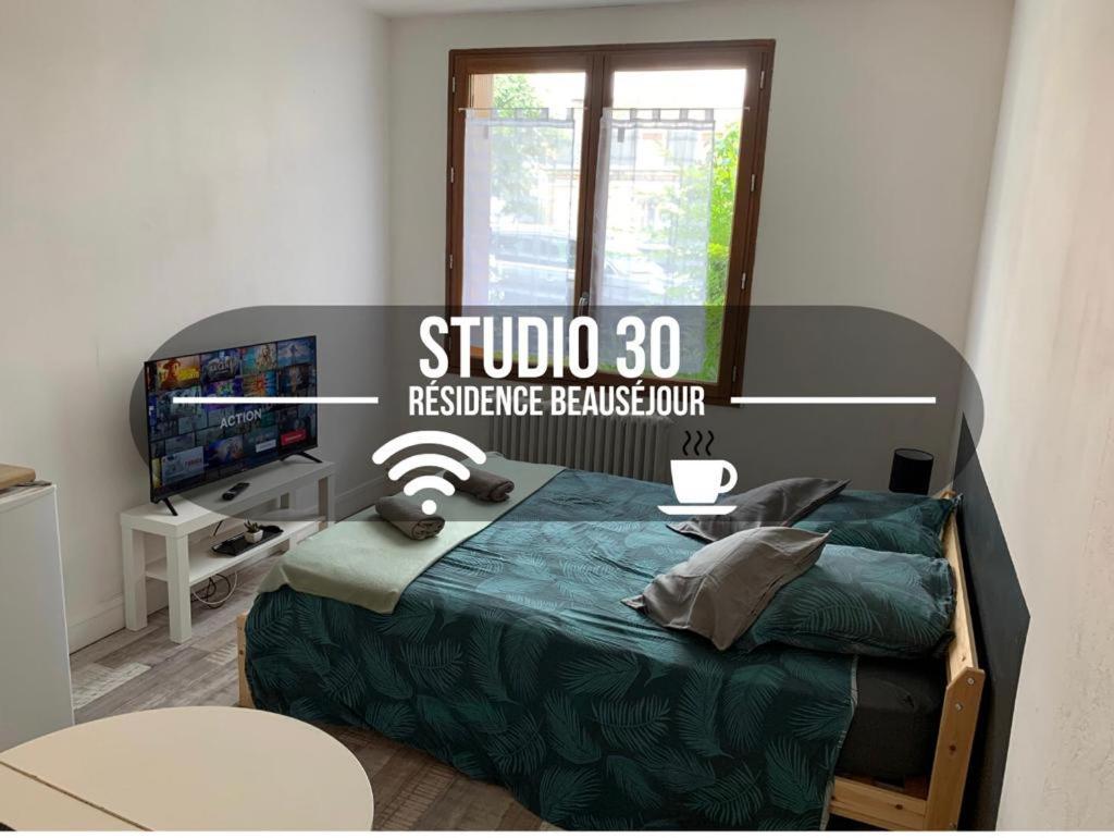 Studio 30 - Residence Beausejour - Fibre Wi Fi - Proche Centre Ville Troyes Dış mekan fotoğraf
